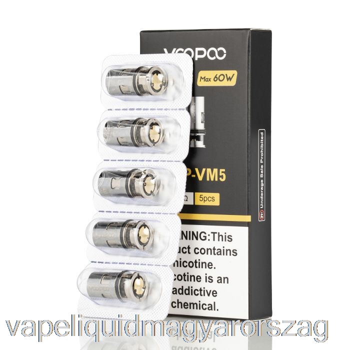 Voopoo Pnp Cseretekercsek 0,2 Ohm Pnp-vm5 Mesh Tekercsek Vape Folyadék